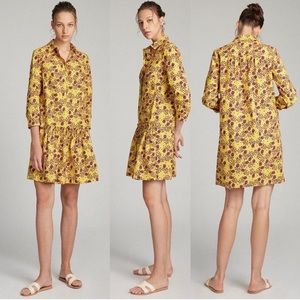 Saloni Tilly marigold dress